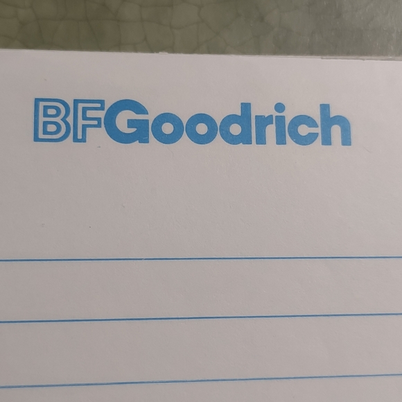 BF Goodrich notebook paper - Picture 4 of 5